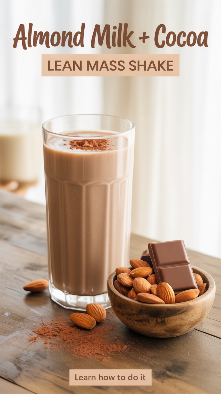 almond cocoa lean shake
