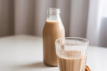 almond milk cinnamon shake