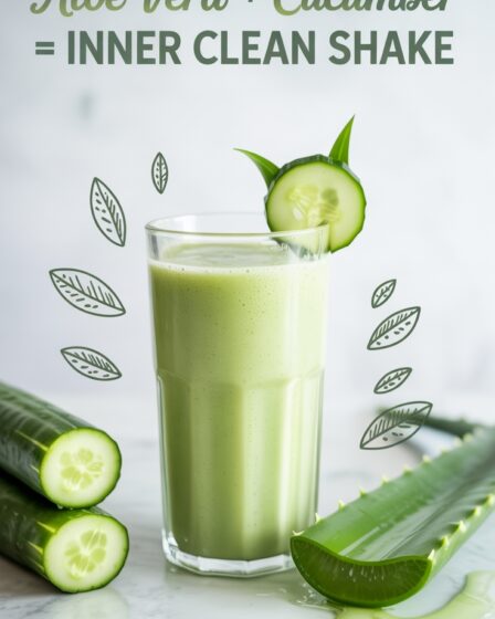 aloe and cucumber shake