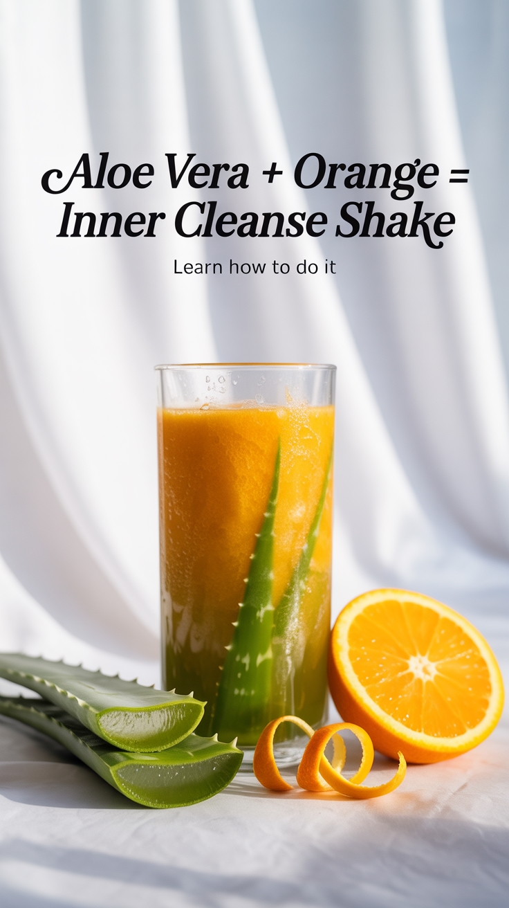 aloe and orange shake