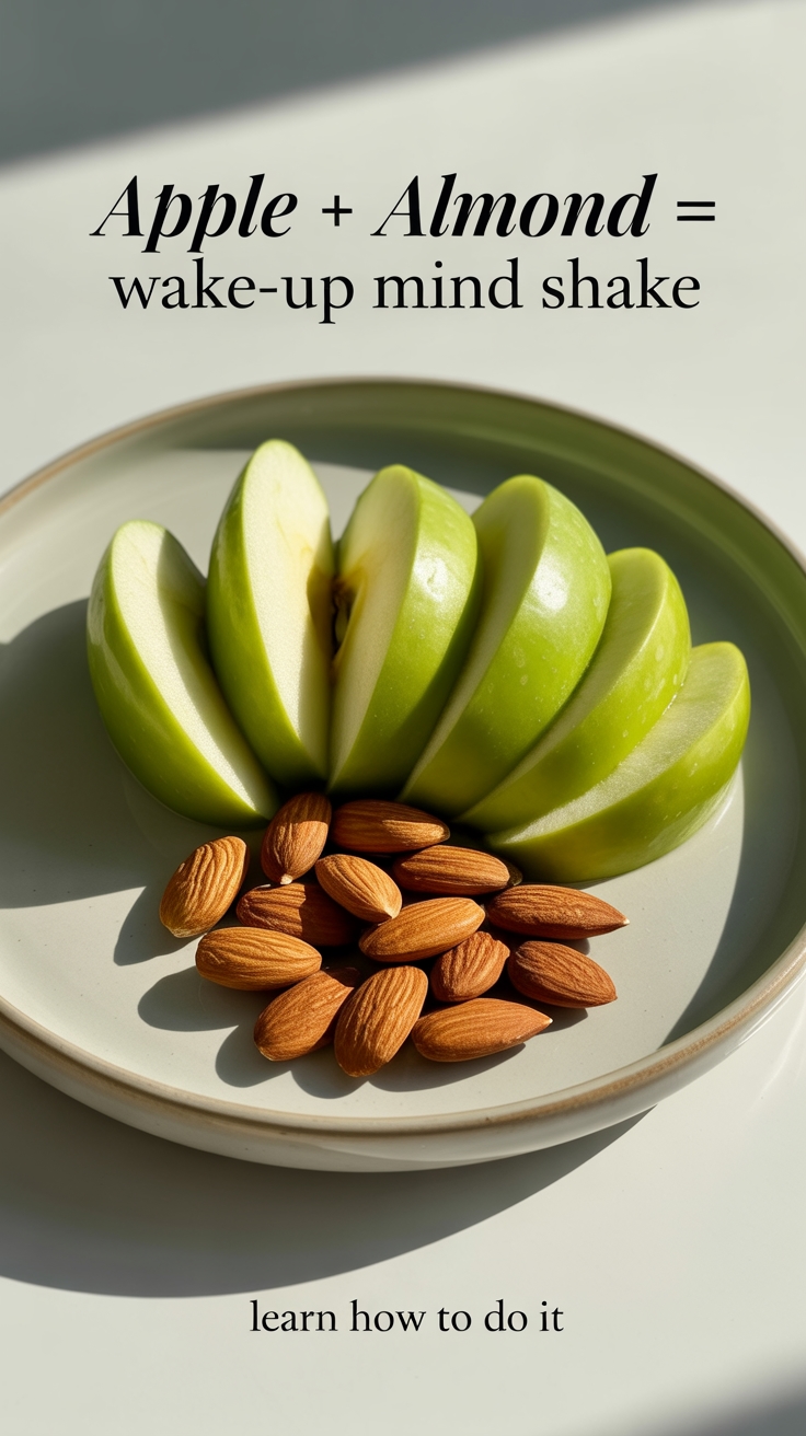 apple and almond energize