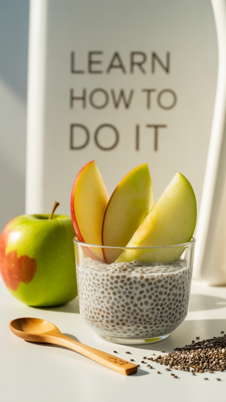 apple and chia for satiety