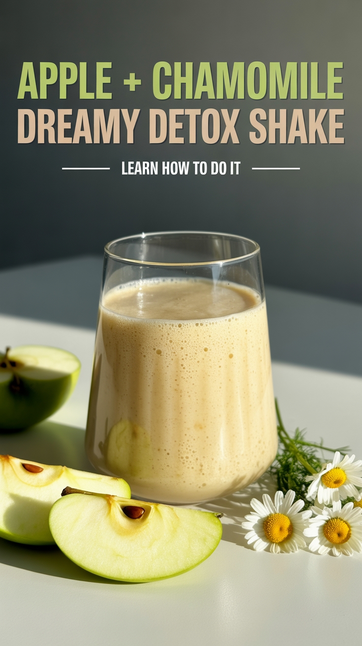 apple chamomile detox