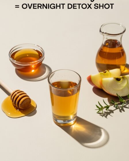 apple cider vinegar honey detox