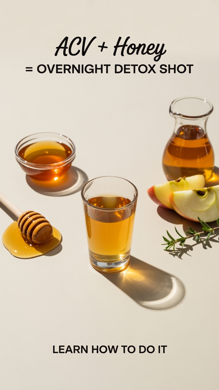 apple cider vinegar honey detox