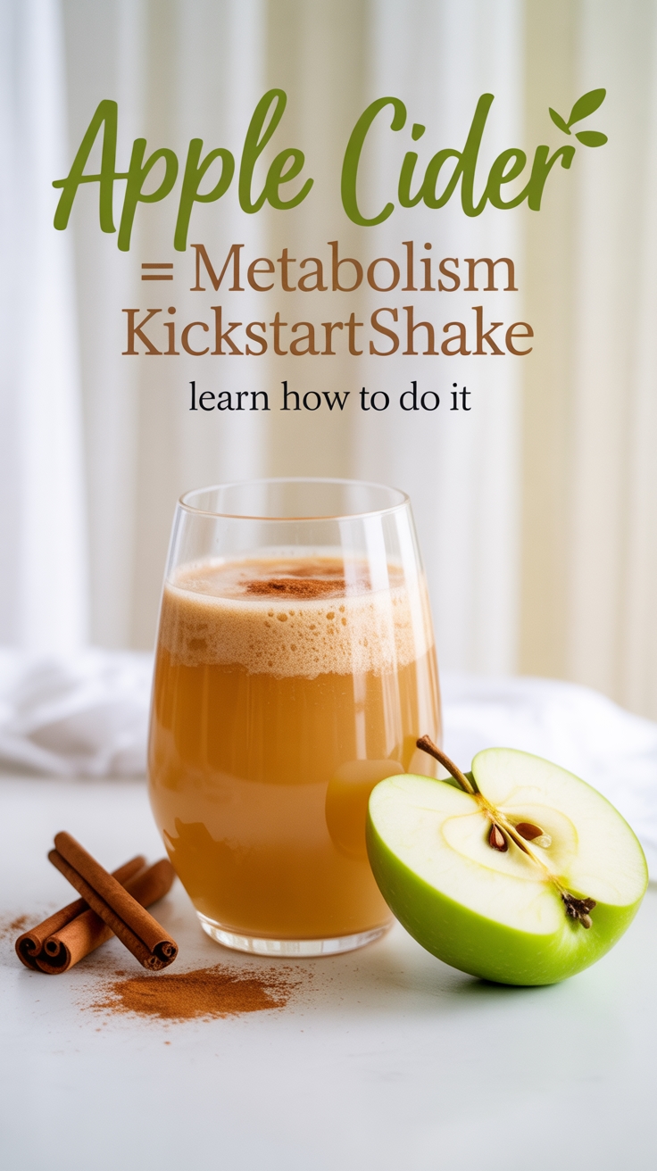 apple cinnamon metabolism shake