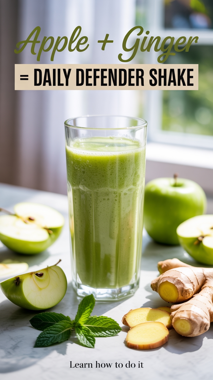 apple ginger shake recipe