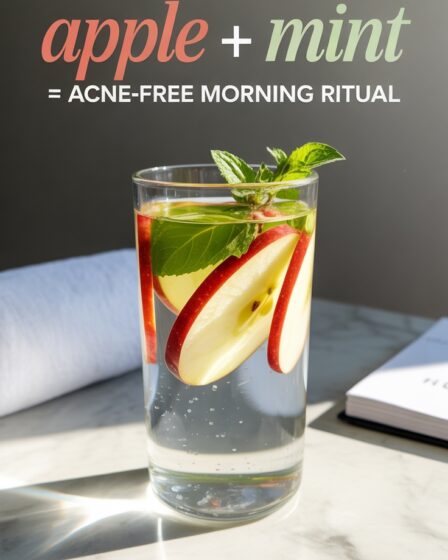 apple mint clears skin