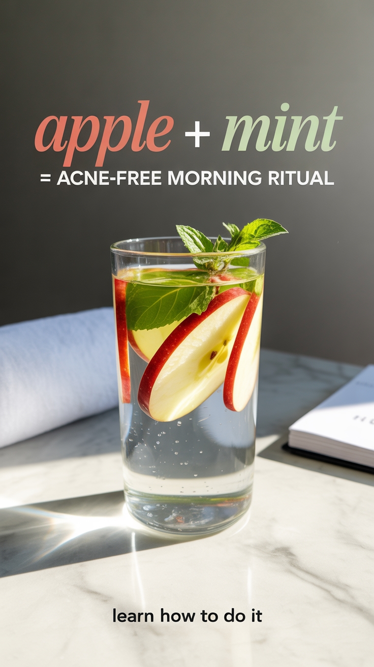 apple mint clears skin