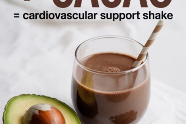 avocado and cacao shake