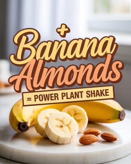 banana almond power shake