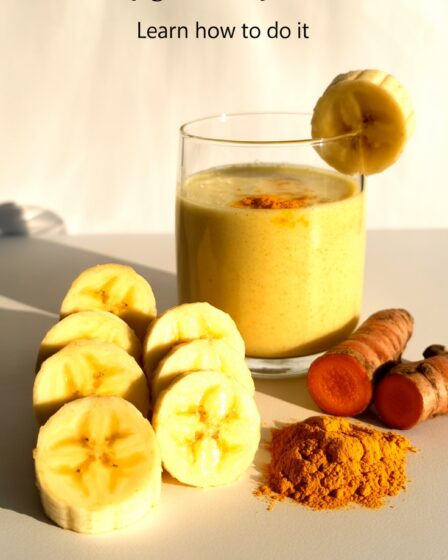 banana and turmeric remedy