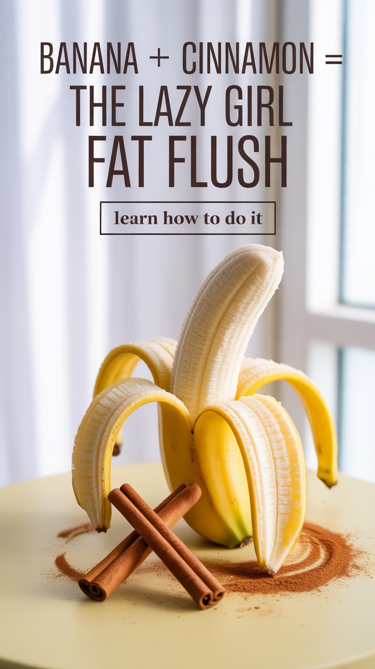 banana cinnamon fat flush