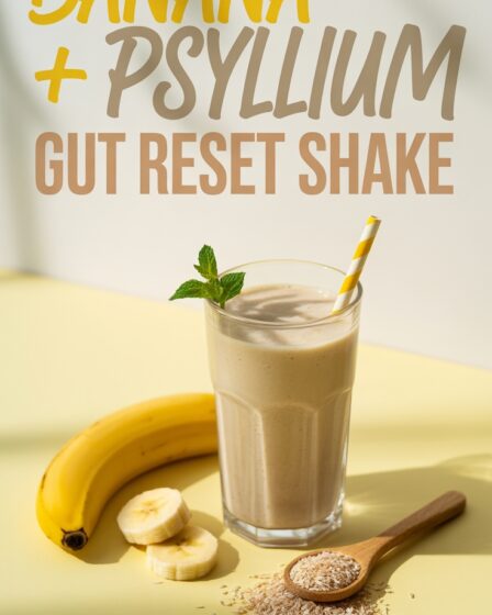 banana psyllium gut shake