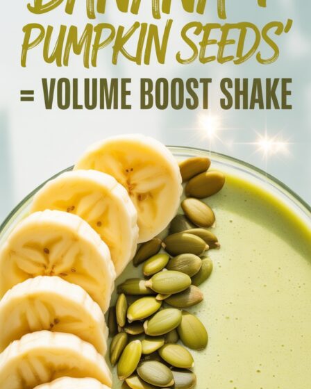 banana pumpkin seeds shake