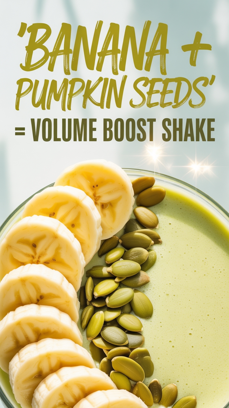 banana pumpkin seeds shake
