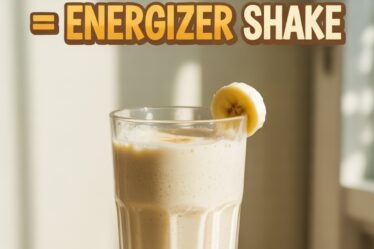 banana yogurt energizer shake