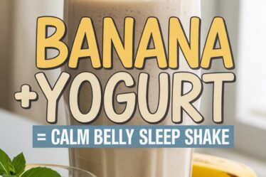 banana yogurt sleep shake