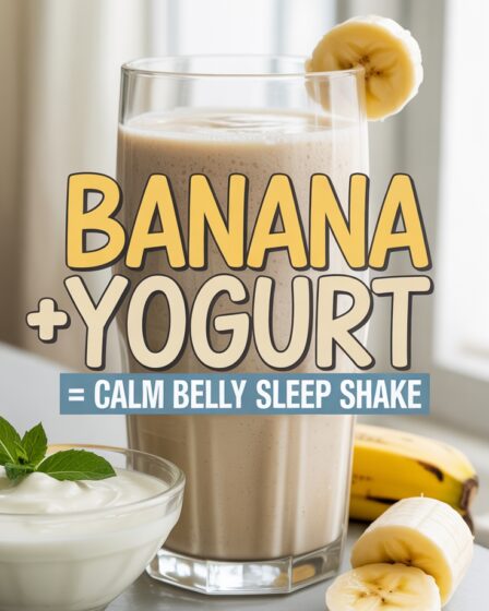 banana yogurt sleep shake