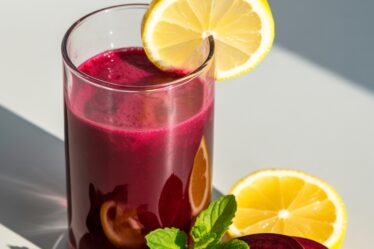 beetroot lemon liver shake