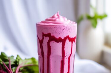 beetroot yogurt night shake