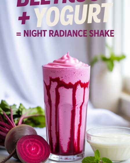 beetroot yogurt night shake
