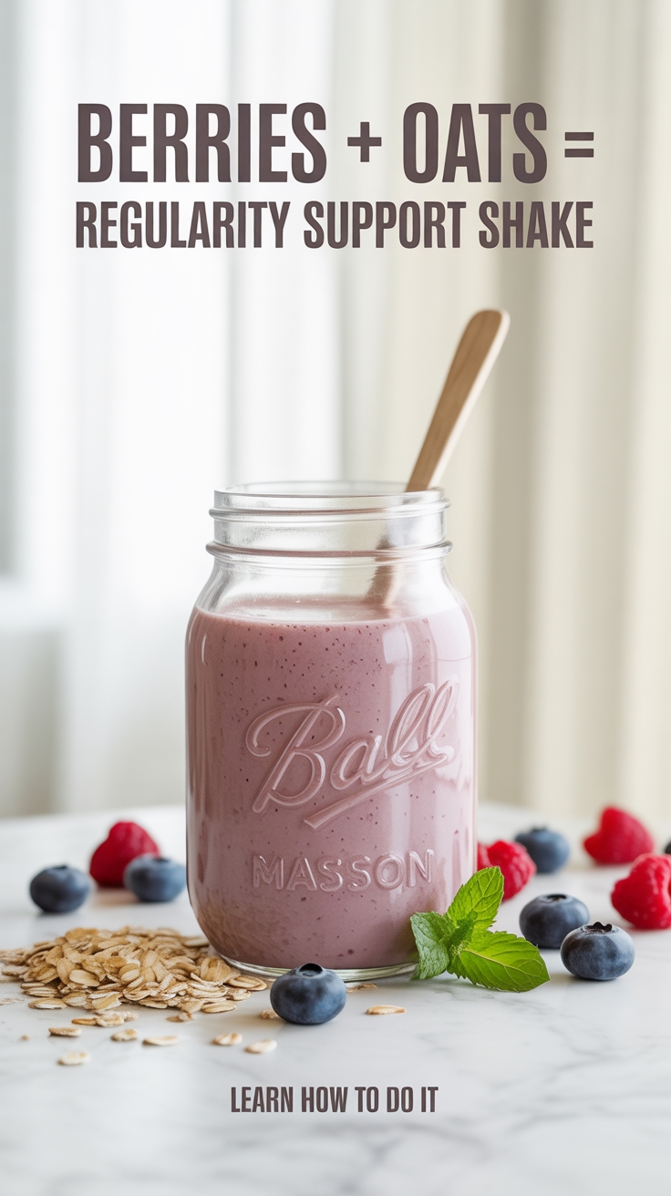berry oat regularity shake