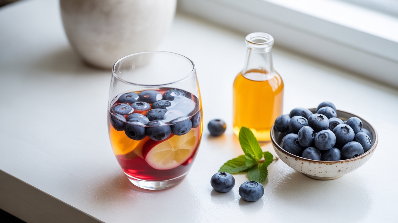blueberry and acv remedy