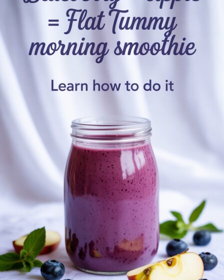 blueberry apple flat tummy