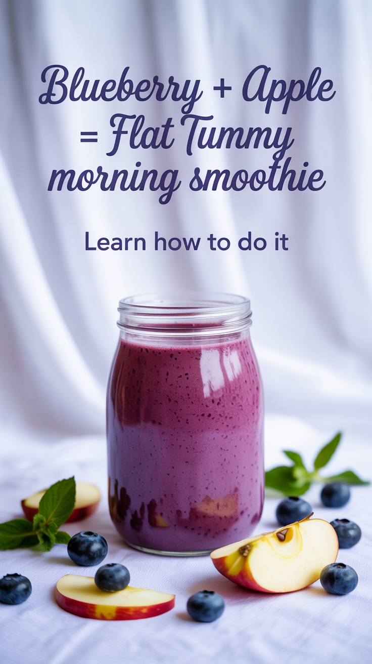 blueberry apple flat tummy