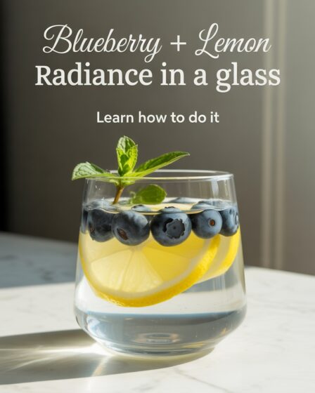 blueberry lemon juice