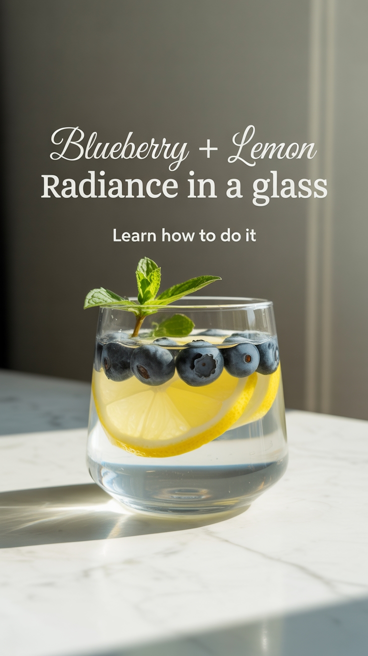 blueberry lemon juice