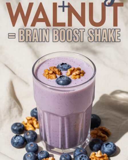 blueberry walnut brain shake