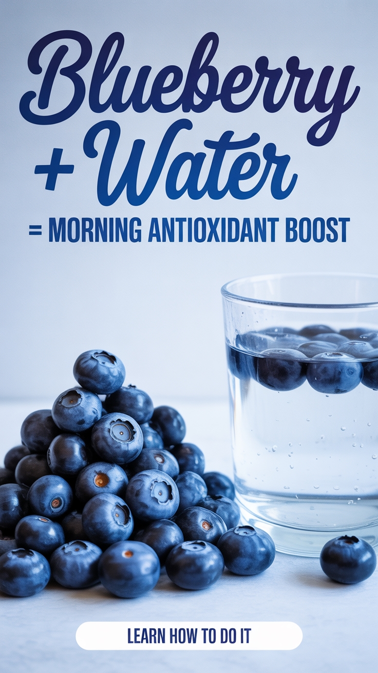 blueberry water antioxidant drink