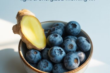 bright blueberry ginger boost