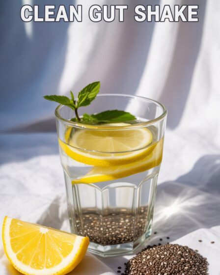 chia lemon gut cleanse