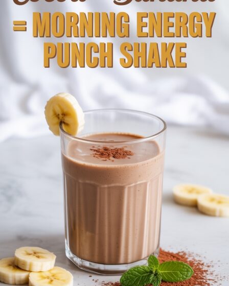 chocolate banana breakfast shake