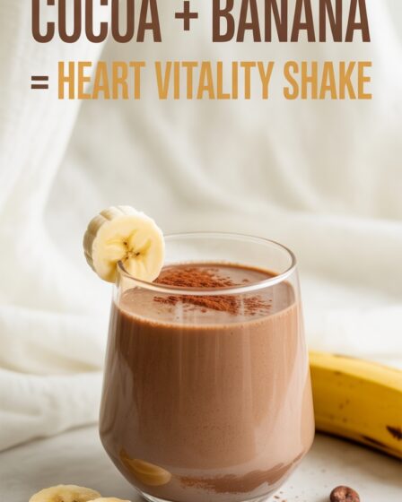chocolate banana health shake
