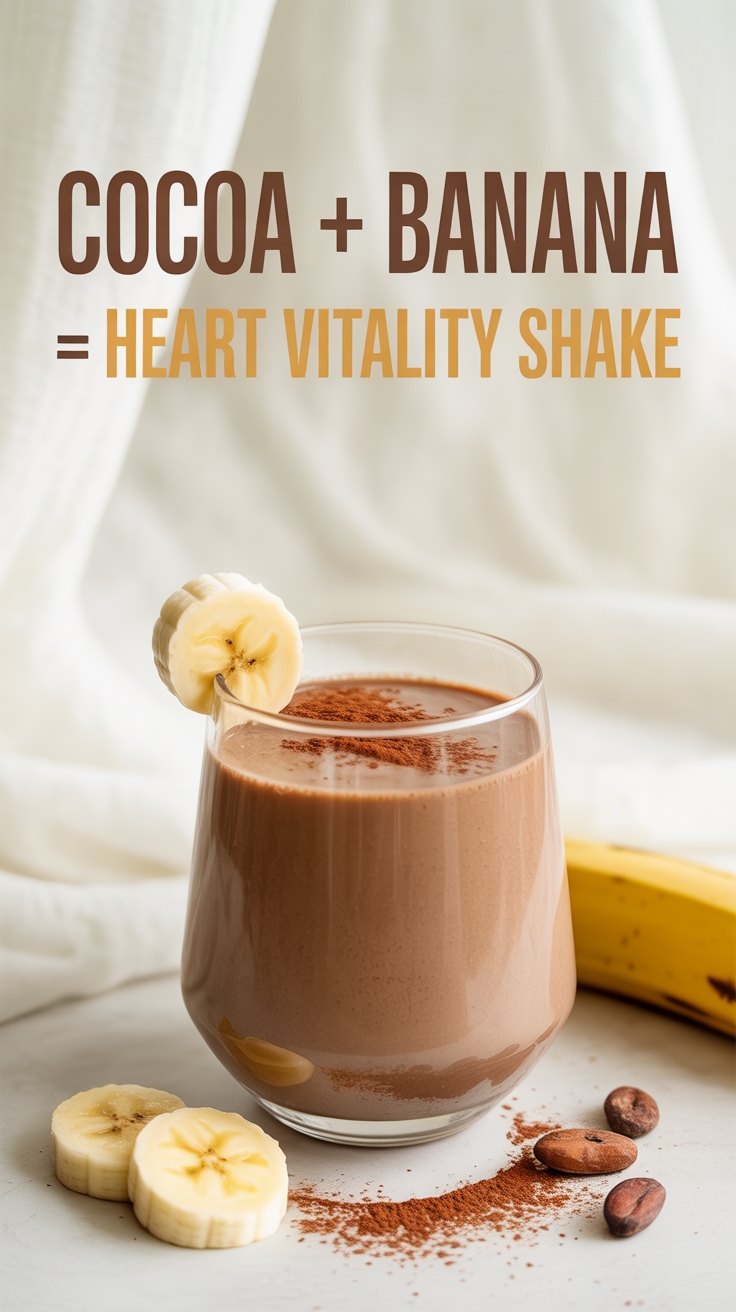 chocolate banana health shake