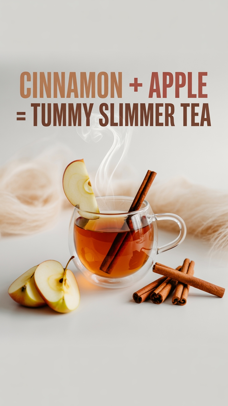cinnamon apple slimming tea