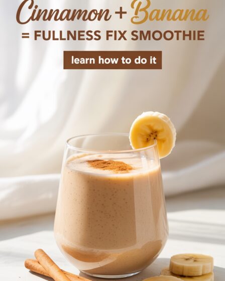 cinnamon banana smoothie recipe