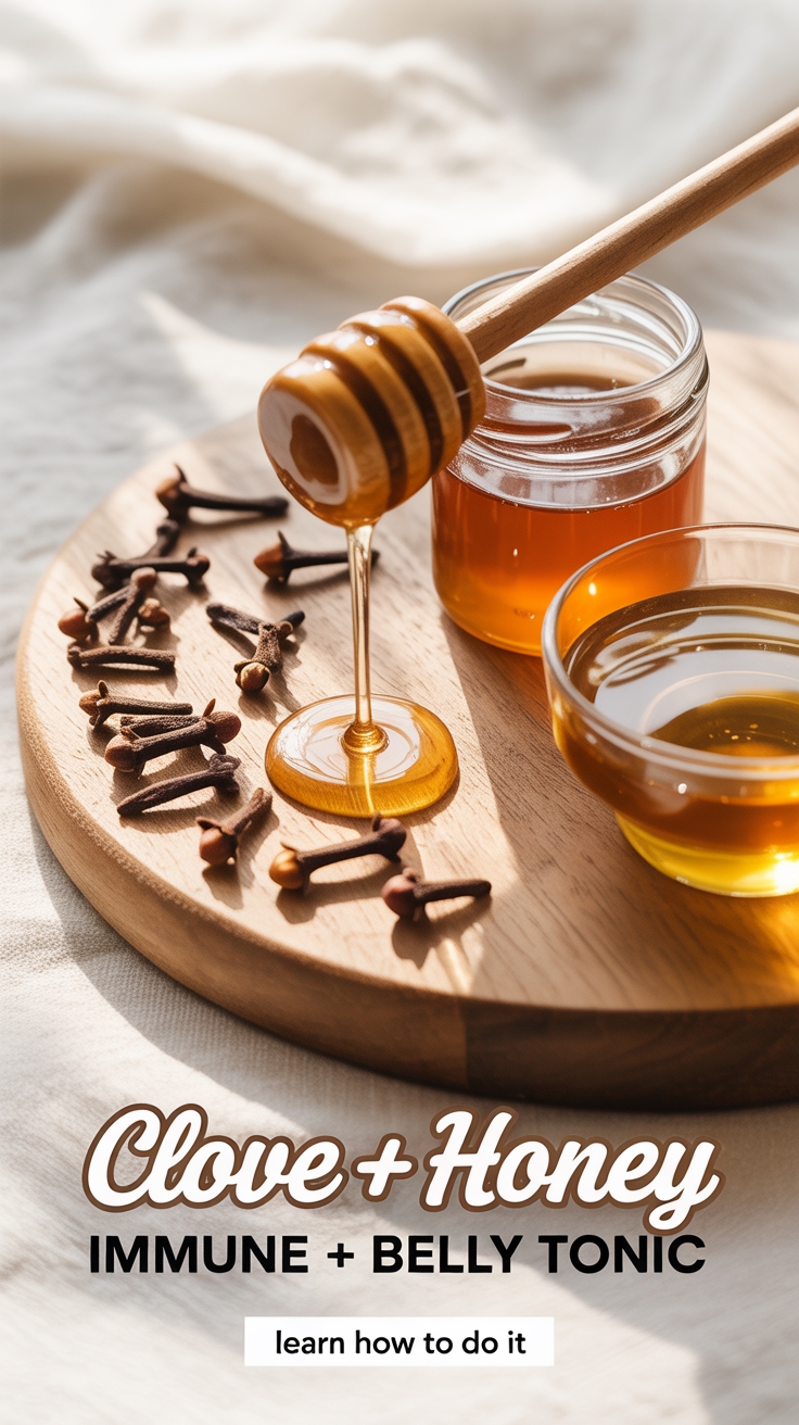 clove and honey boost immunity