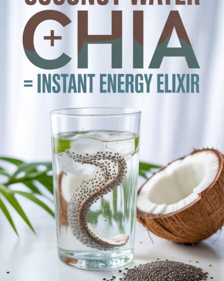 coconut chia energy drink