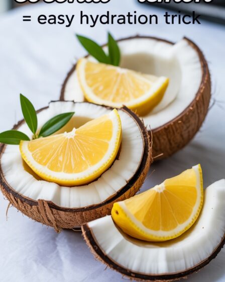 coconut lemon hydration mix