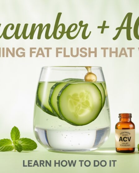 cucumber acv morning detox
