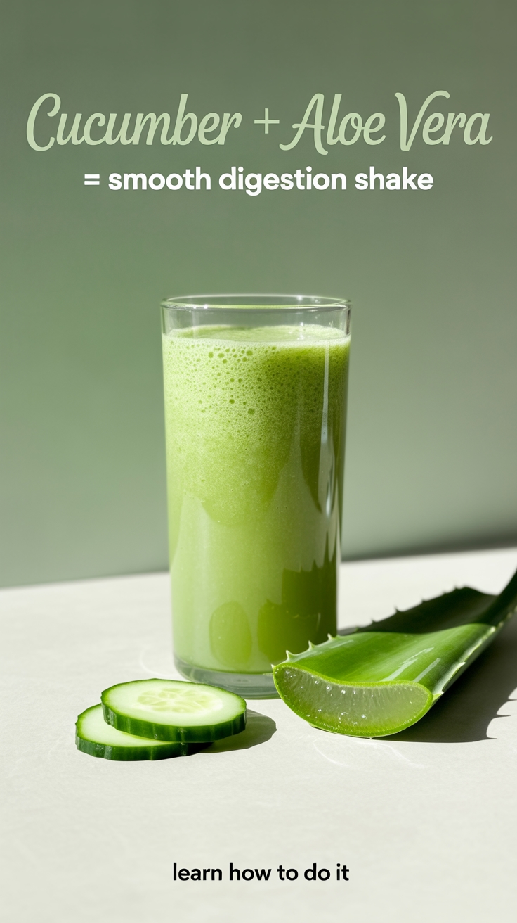 cucumber aloe vera shake