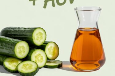 cucumber and acv detox
