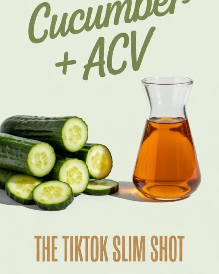 cucumber and acv detox