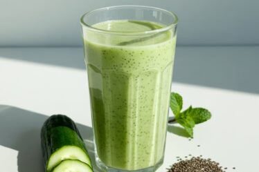 cucumber and chia smoothie