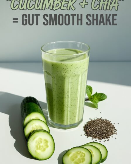 cucumber and chia smoothie